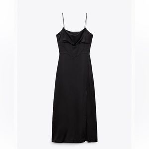 NWT Zara Satin Lingerie Style Dress